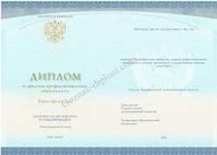 Диплом техникума или колледжа 2014-2025 года